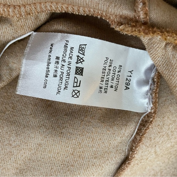 EMILE ET IDA Velour Tulip Dress | Caramel size 6A - Picture 8 of 8